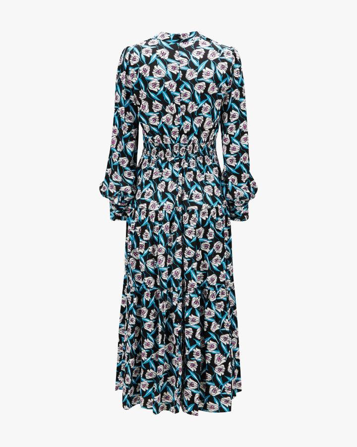 Diane Von Furstenberg - Gil Floral Print Dress