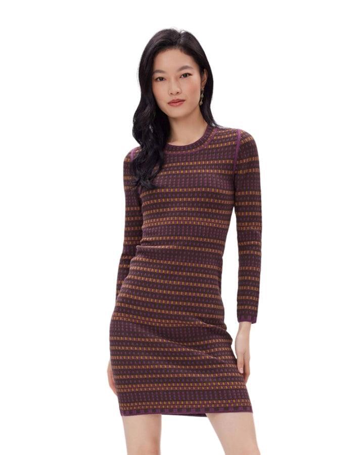 Diane Von Furstenberg - Harry Knit Jacquard Dress