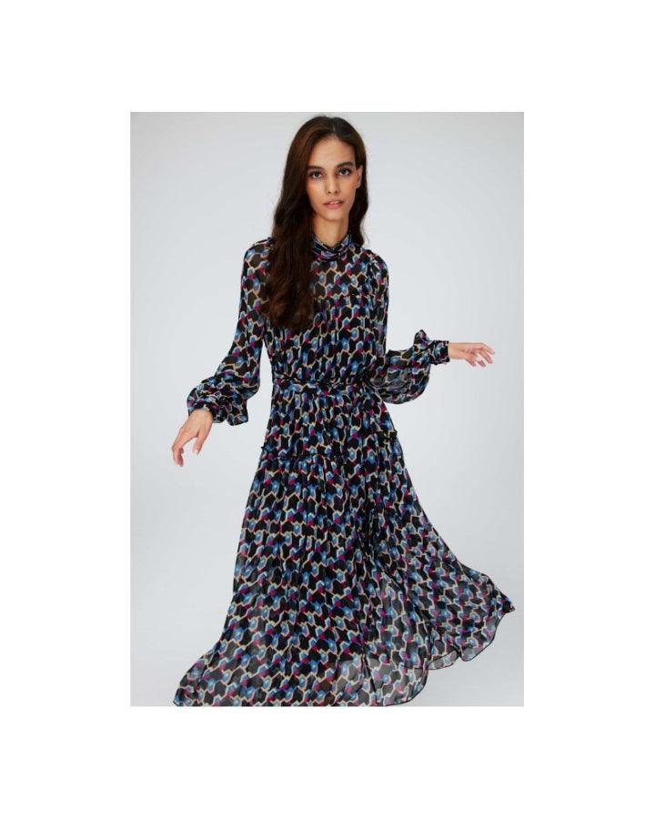 Diane Von Furstenberg - Kent Geo Illusion Print Dress