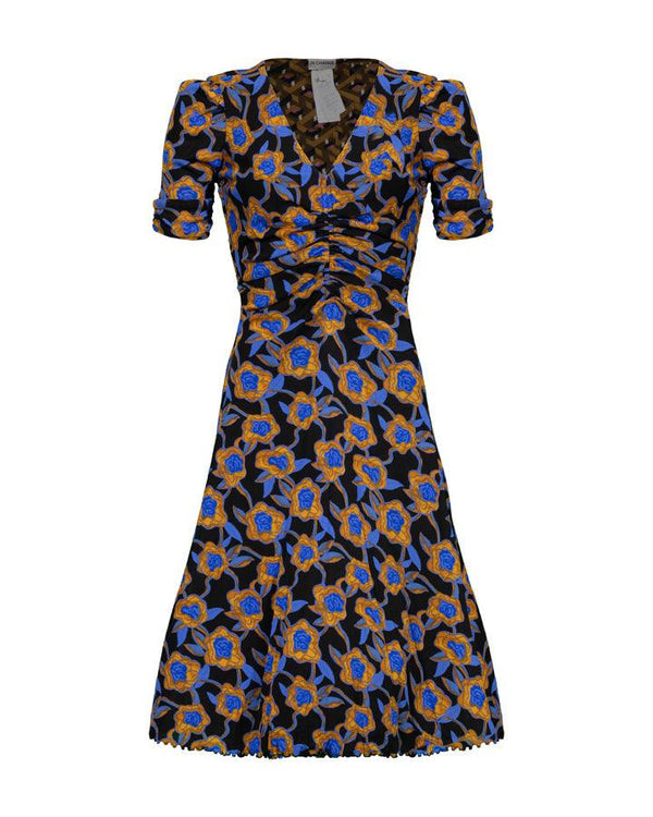 Diane Von Furstenberg - Koren Reversible Print Dress