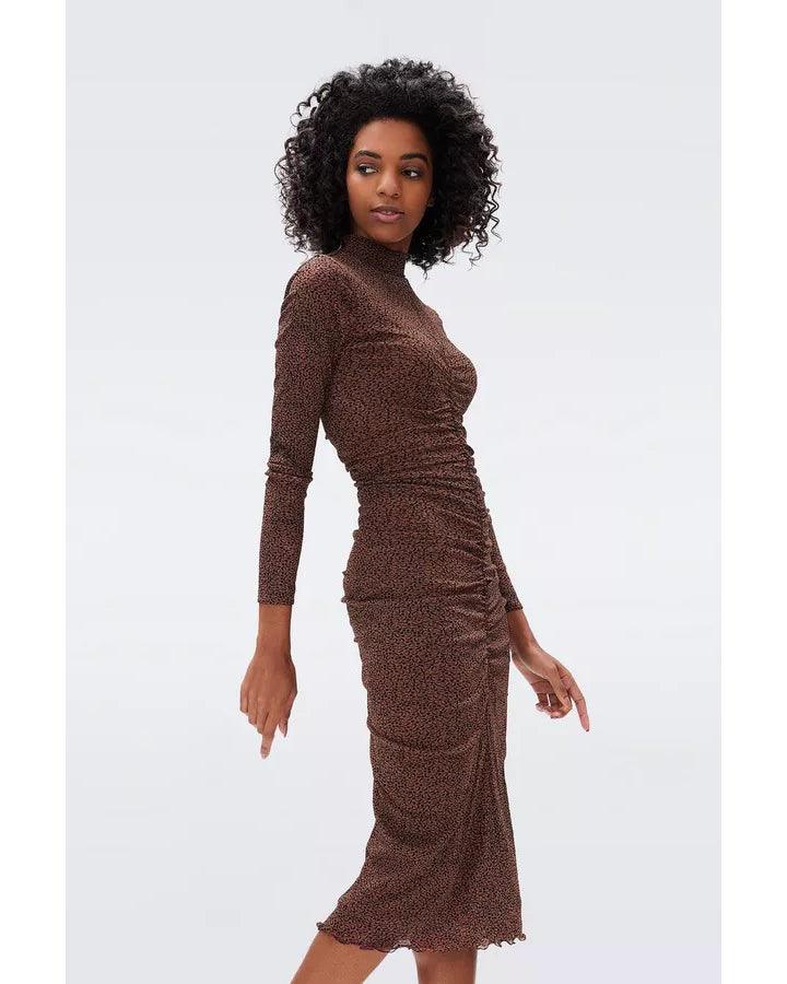 dvf mesh dress Lovinia Dress