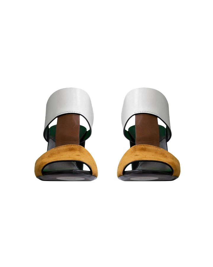 Dorothee Schumacher - Color Block Wide Strap Mule Sandal