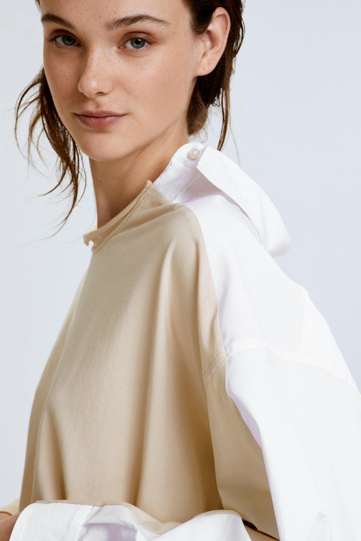 Dorothee Schumacher - Cool Contrasts Poplin Shirt Blouse