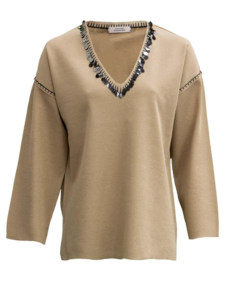 Dorothee Schumacher - Embracing Summer V-neck Pullover