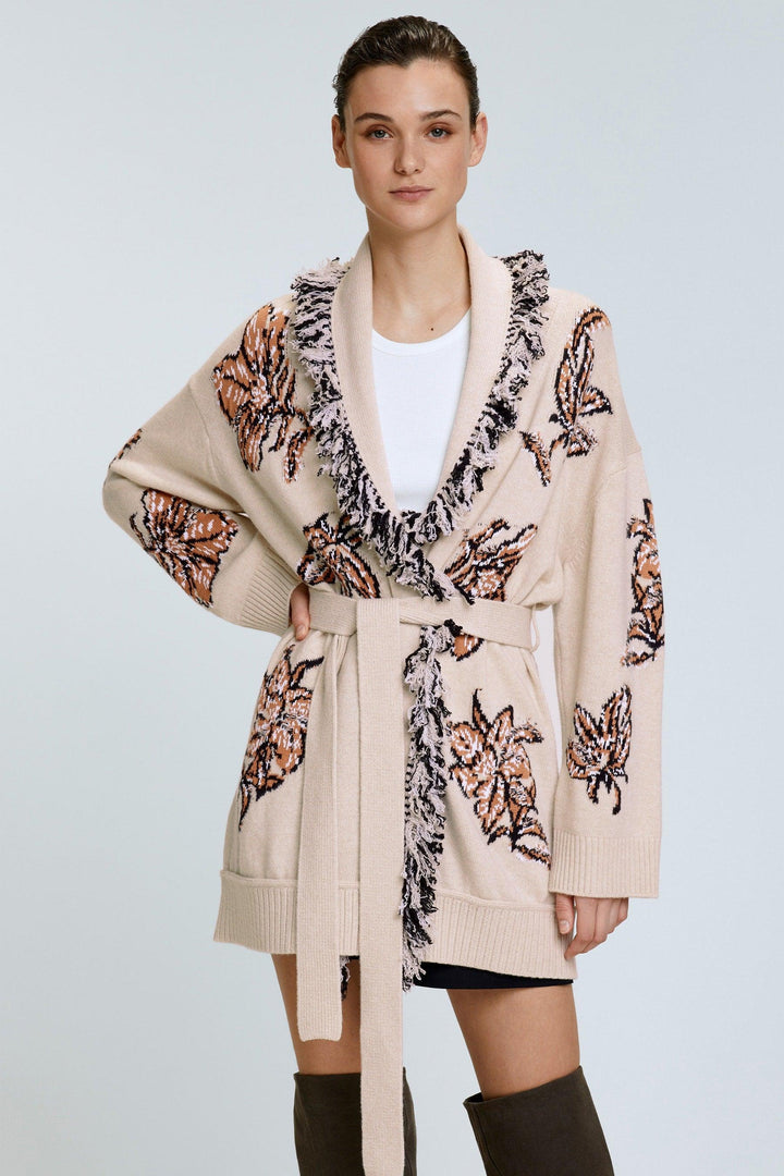 Dorothee Schumacher - Floral Attraction Wrap Cardigan