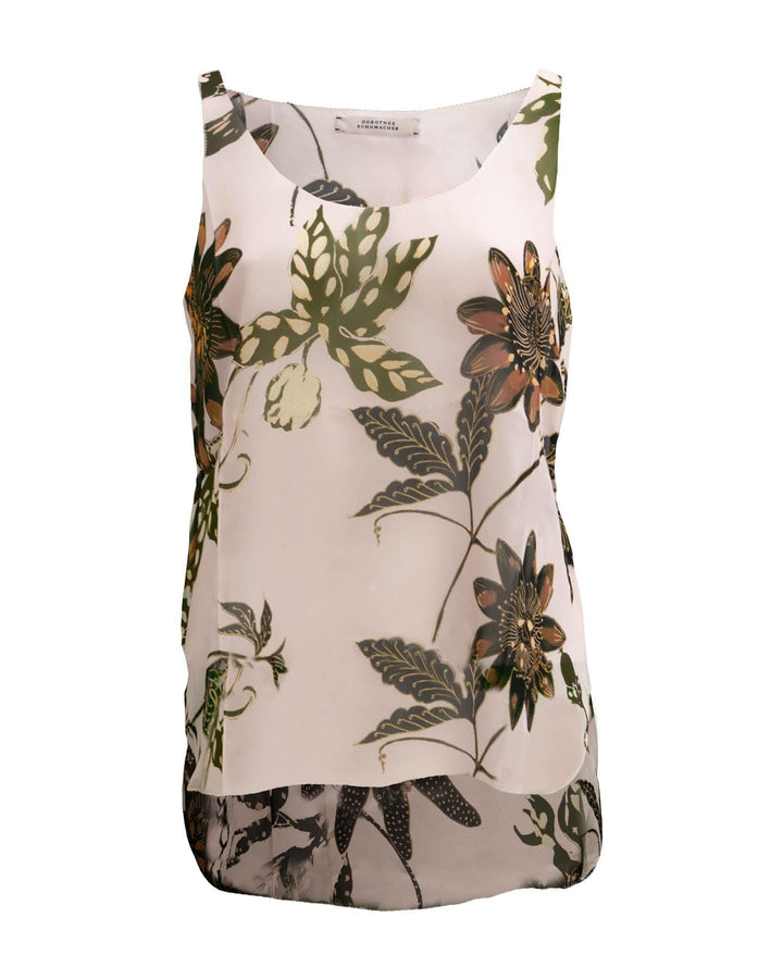 Dorothee Schumacher - Floral Transparencies Tank