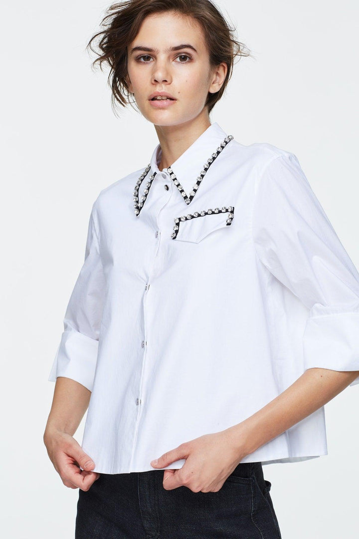 Dorothee Schumacher - Poplin Power Crystal Blouse