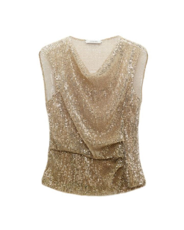 Dorothee Schumacher Graphic Dreams Top in Brown Big Tie