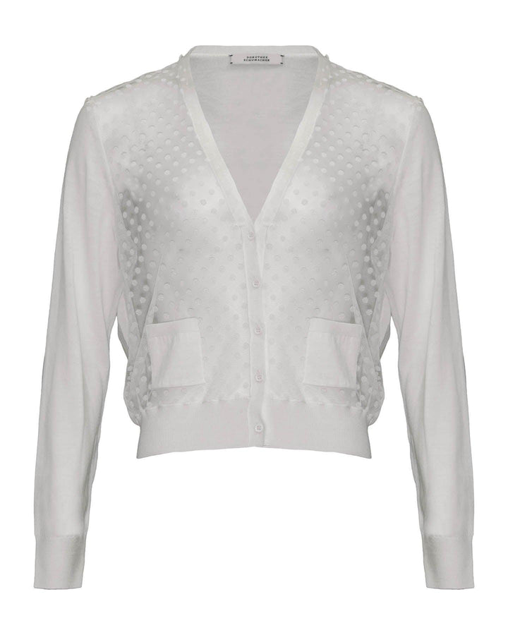 Dorothee Schumacher - Transparent Mix Dot Cardigan