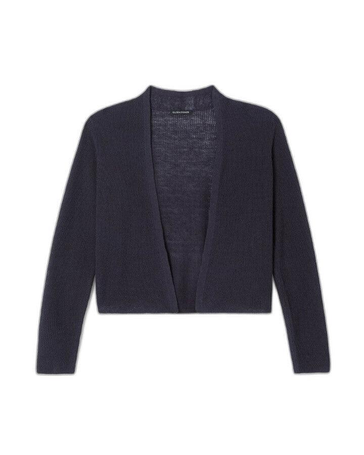 Eileen Fisher - Airy Tuck Cropped Cardigan