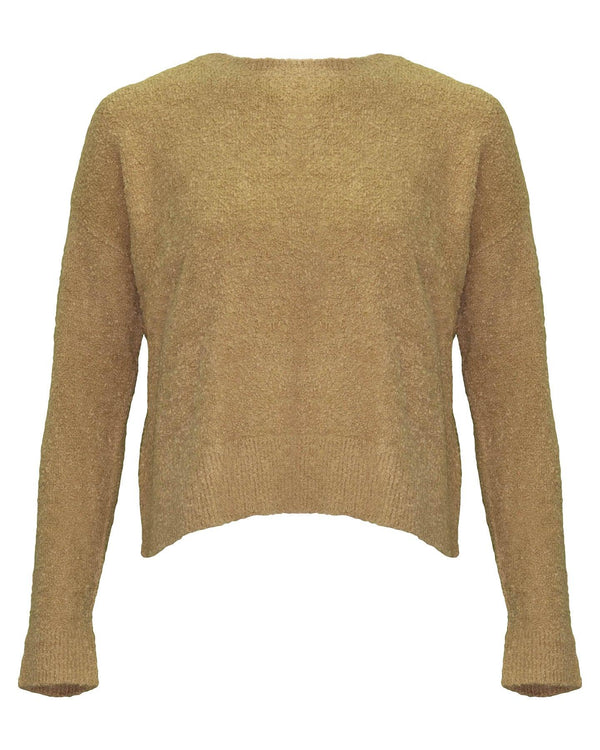 Eileen Fisher - Boucle Crew Neck Box Top