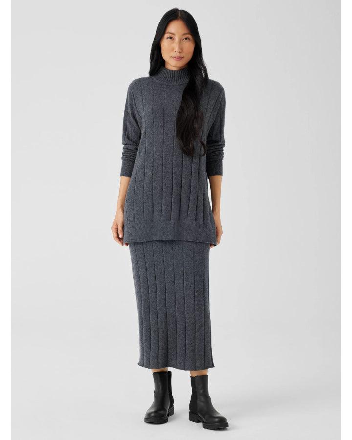 Eileen Fisher - Cashmere High Neck Tunic