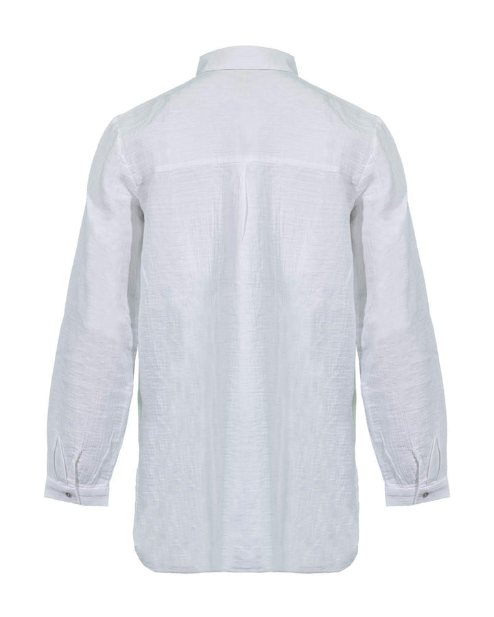 Eileen Fisher - Classic Collar Cotton Ripple Shirt