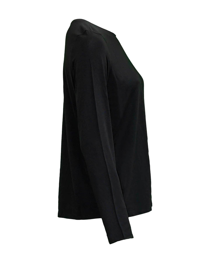 Eileen Fisher - Classic Crew Neck Top Black