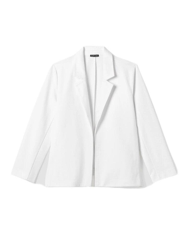 Eileen Fisher - Cotton Blend Ponte Blazer