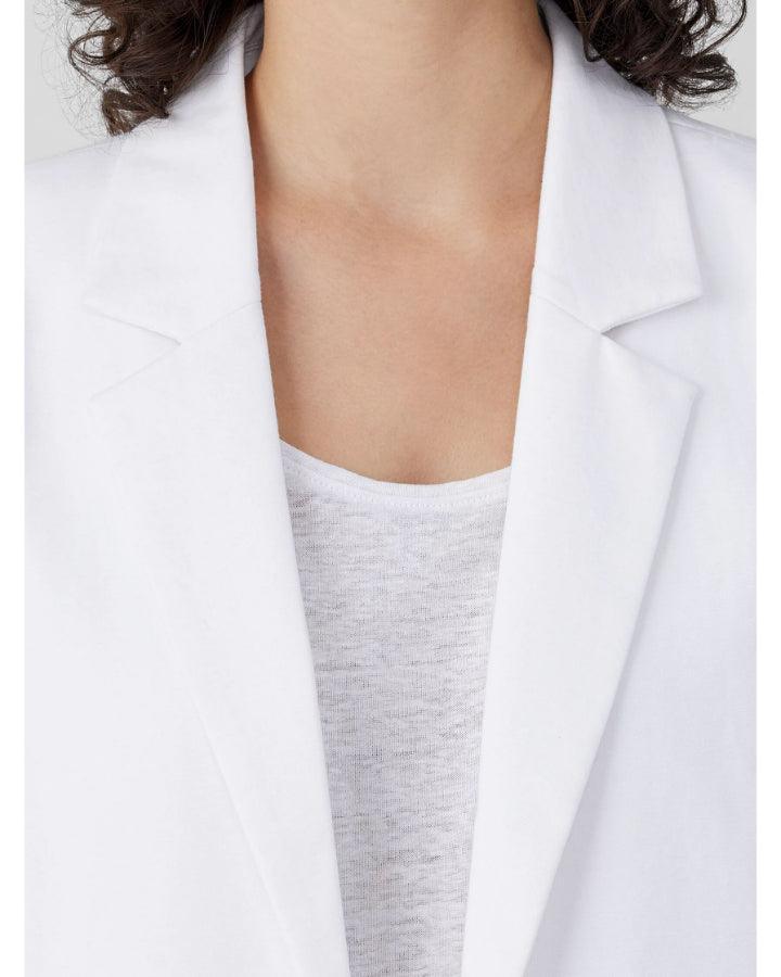 Eileen Fisher - Cotton Blend Ponte Blazer