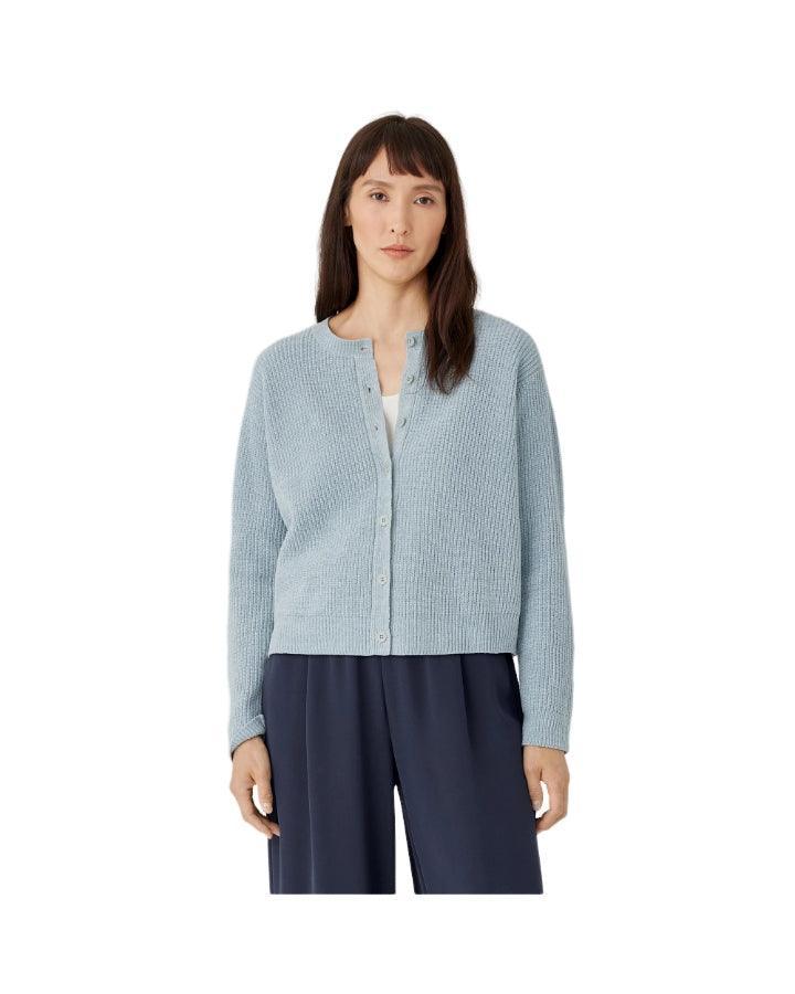 Eileen Fisher - Cotton Chenille Boxy Cardigan