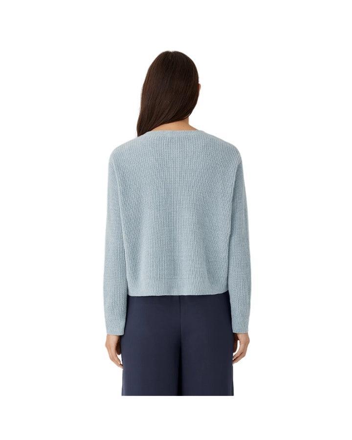 Eileen Fisher - Cotton Chenille Boxy Cardigan