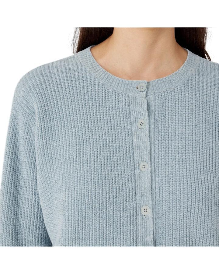 Eileen Fisher - Cotton Chenille Boxy Cardigan