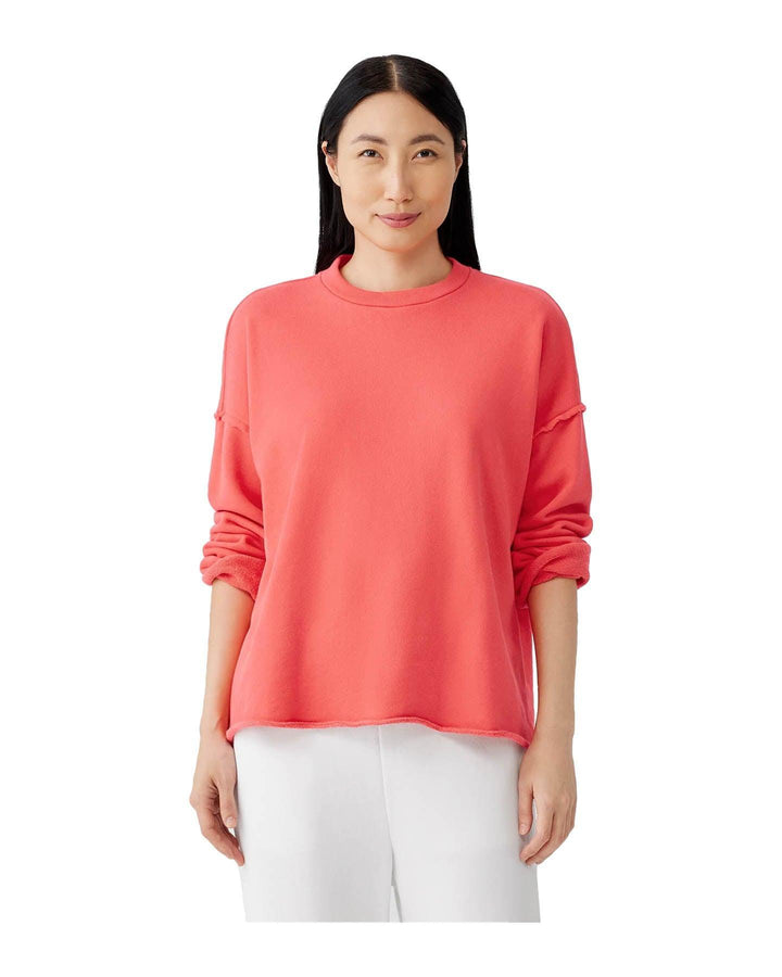 Eileen Fisher - Crew Neck Box Top
