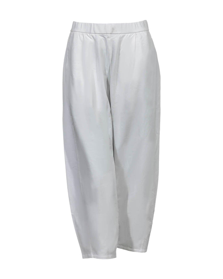 Eileen Fisher - Cropped Cotton Jersey Lantern Pants