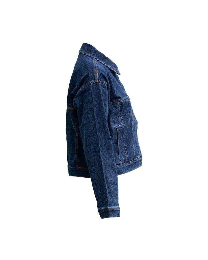 Eileen Fisher - Cropped Denim Jacket
