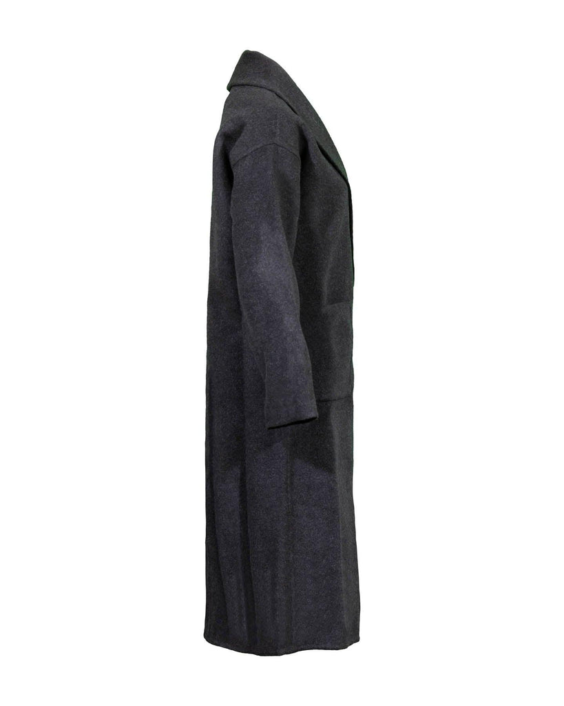 Eileen Fisher - Double Face Wool Shawl Collar Coat