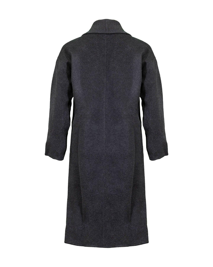 Eileen Fisher - Double Face Wool Shawl Collar Coat