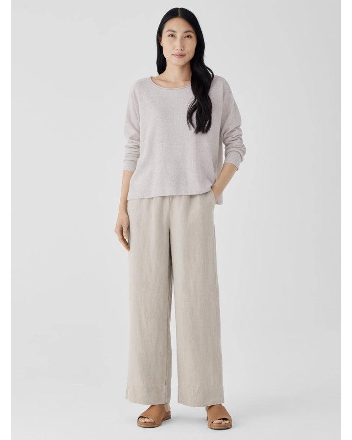 Eileen Fisher - Eileen Fisher Organic Linen Wide Leg Pant