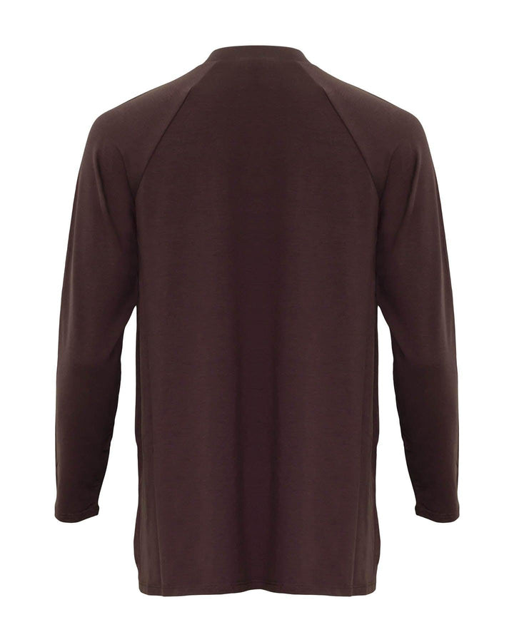 Eileen Fisher - Fine Jersey Crew Neck Top Cassis