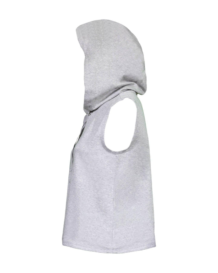 Eileen Fisher - Fleece Sleeveless Hoodie