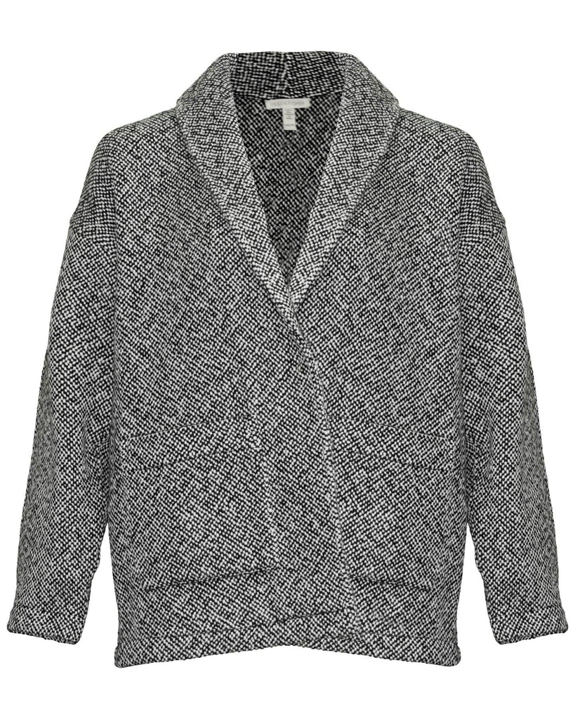 Eileen Fisher - Handwoven Shawl Collar Jacket