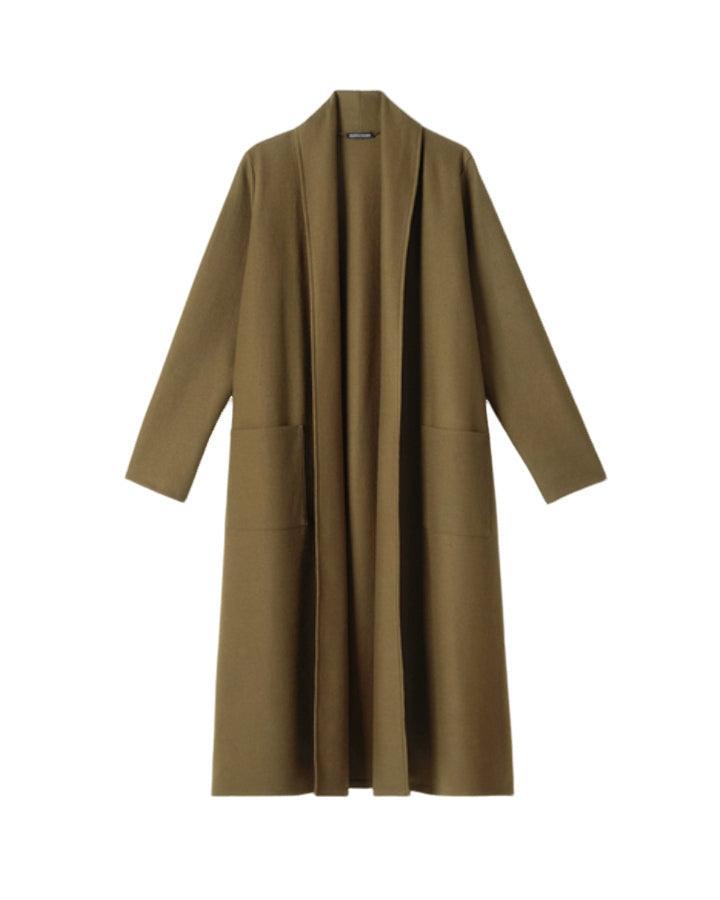 Eileen Fisher - High Collar Long Jacket
