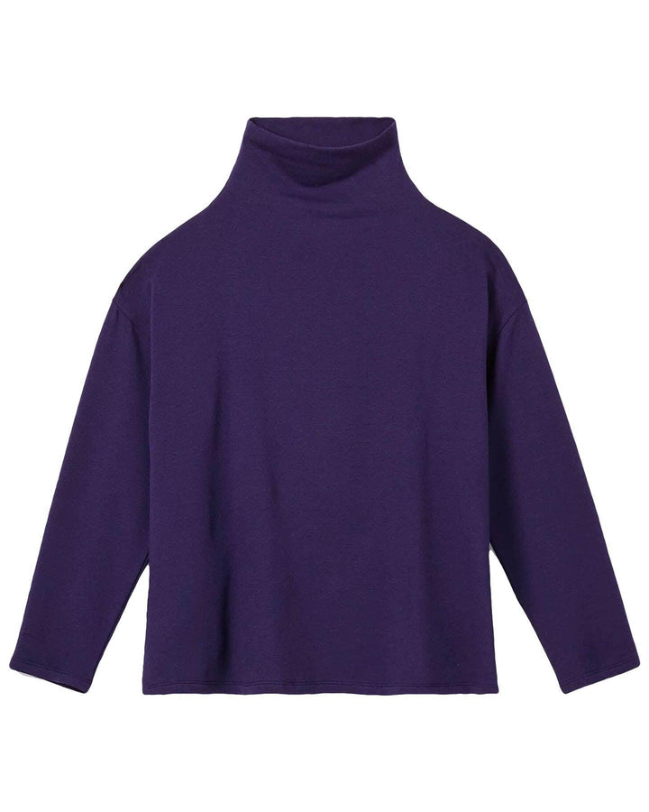Eileen Fisher - High Funnel Neck Box Top