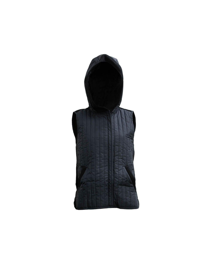 Eileen Fisher - Hooded Vest With Hidden Zipper