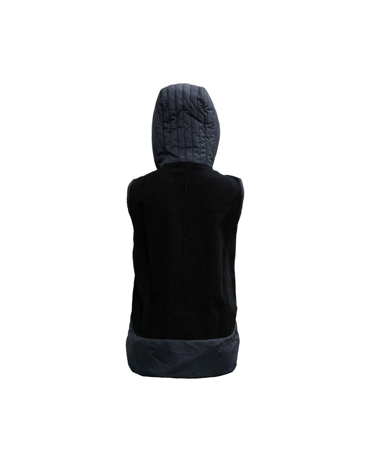 Eileen Fisher - Hooded Vest With Hidden Zipper