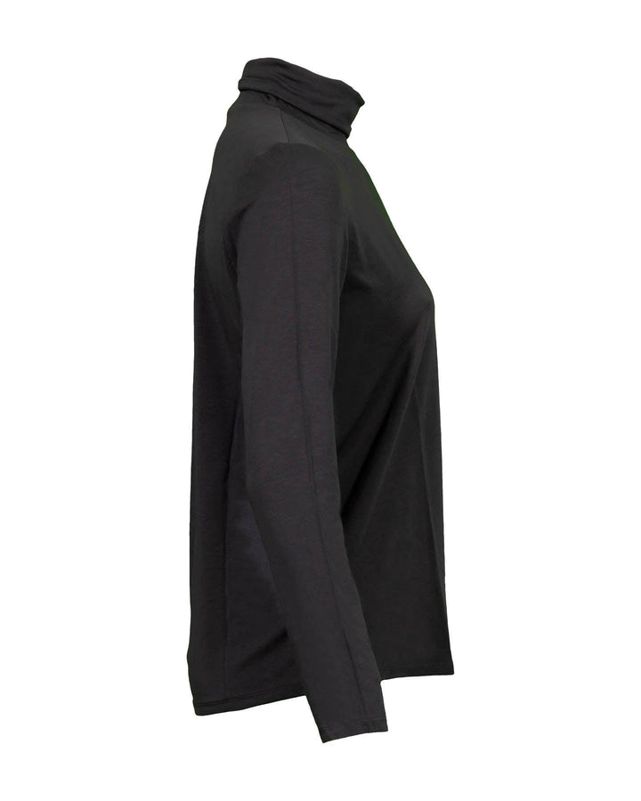 Eileen Fisher - Jersey Scrunch Neck Top