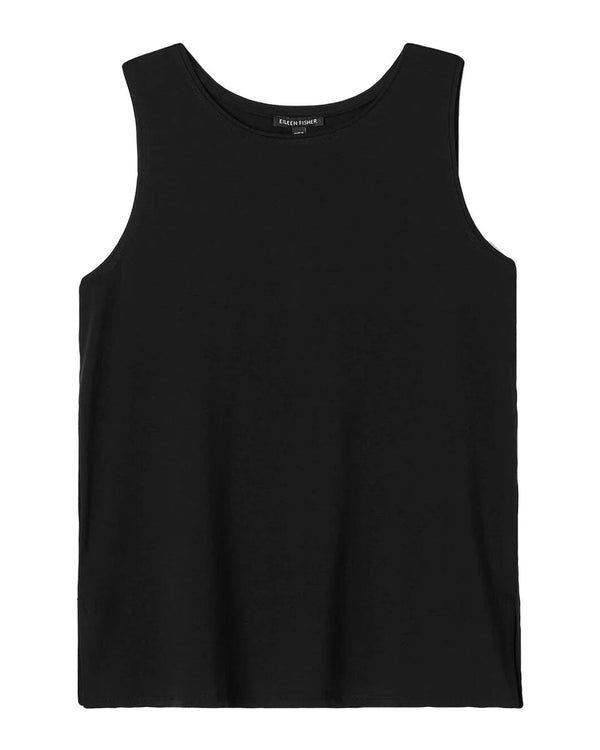 Eileen Fisher - Jewel Neck Knit Shell