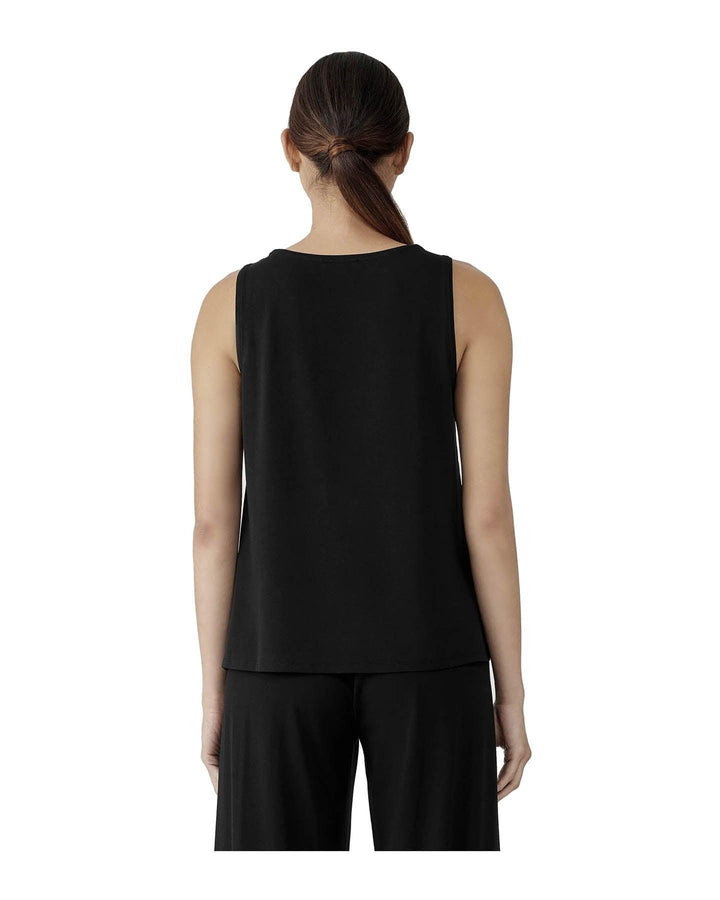 Eileen Fisher - Jewel Neck Knit Shell
