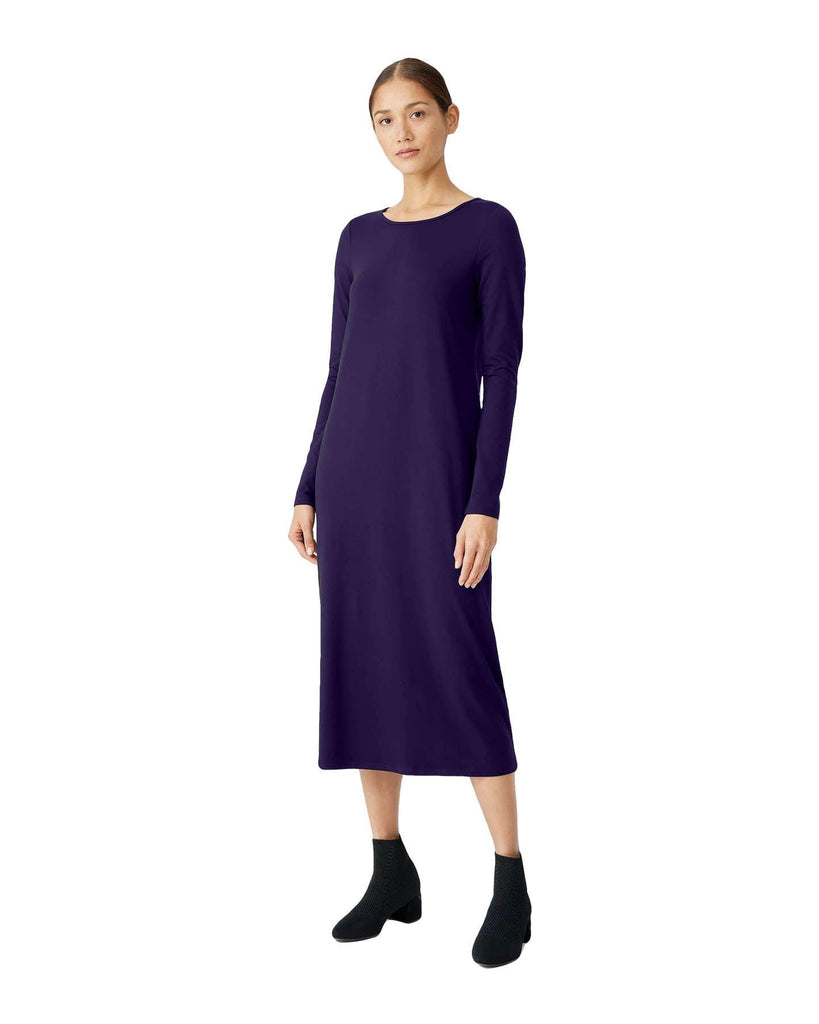 Eileen Fisher - Jewel Neck Long Dress