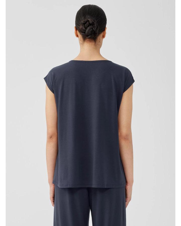 Eileen Fisher - Jewel Neck Top