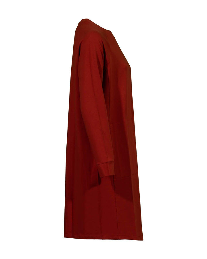 Eileen Fisher - Long Raglan Sleeve Shift Dress