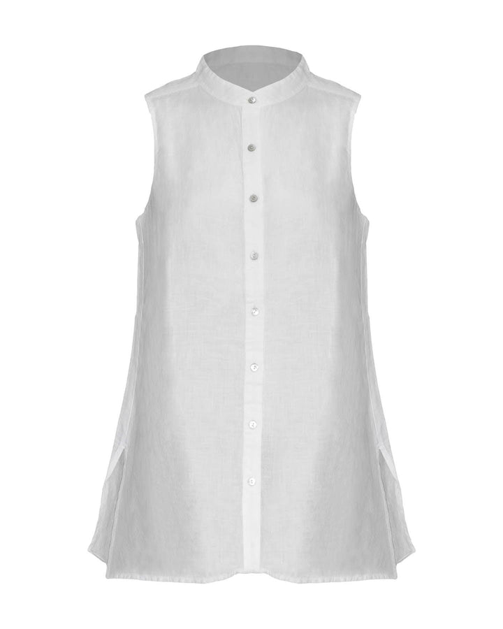Eileen Fisher - Mandarin Collar Shirt