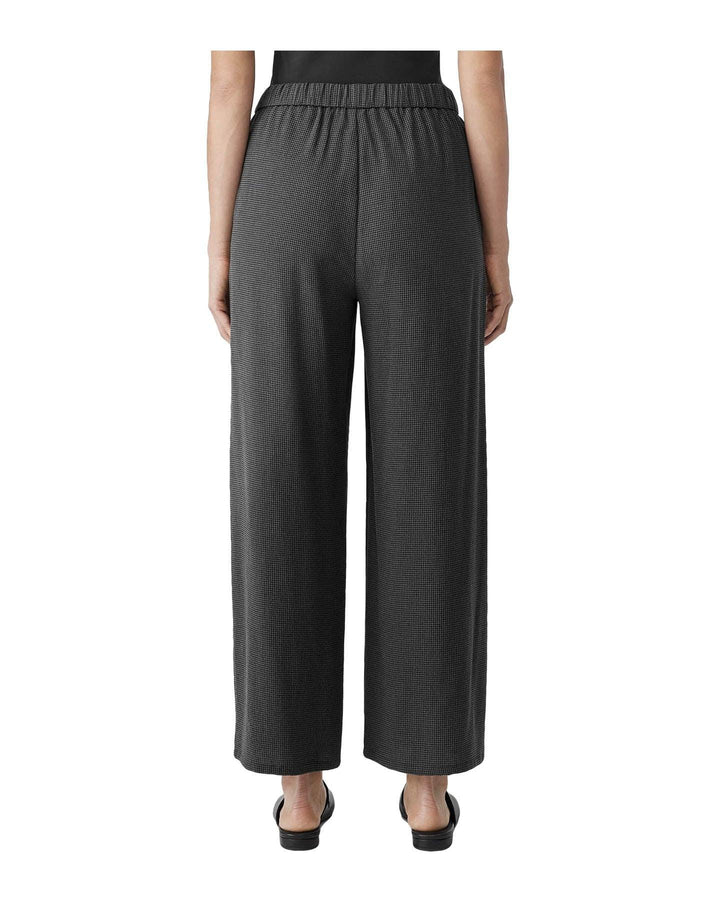 Eileen Fisher - Mini Check Wide Leg Pant