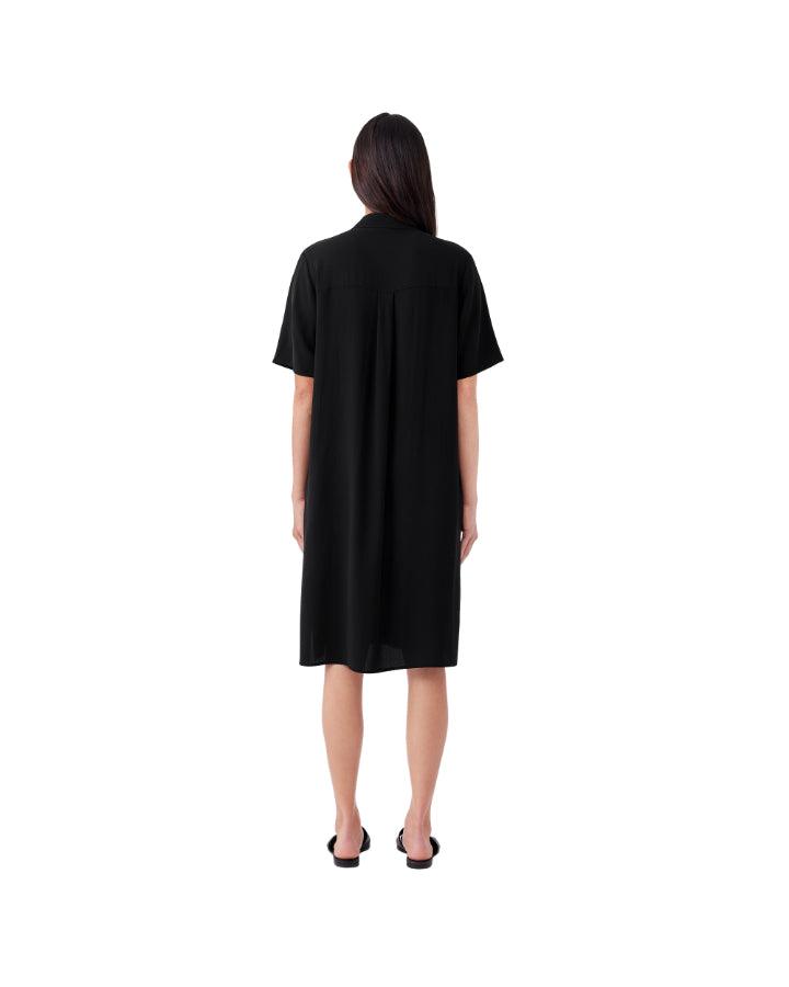 Eileen Fisher - Notch Collar Shirt Dress
