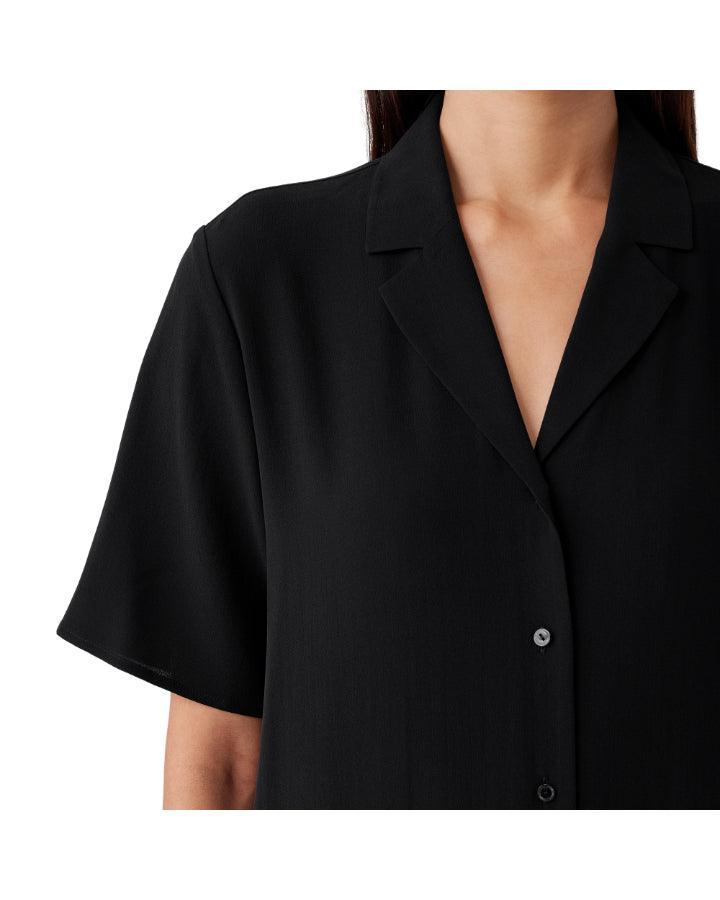Eileen Fisher - Notch Collar Shirt Dress