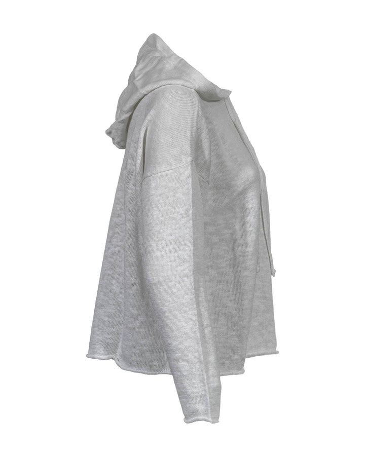 Eileen Fisher - Organic Cotton Linen Slub Hooded Top