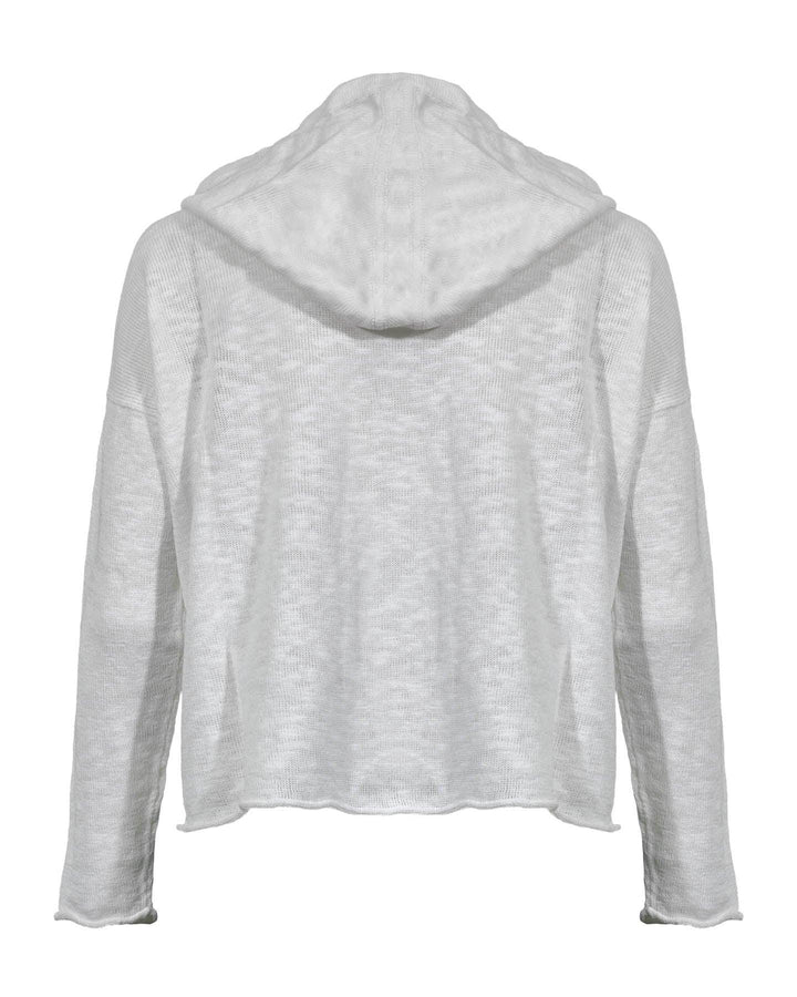 Eileen Fisher - Organic Cotton Linen Slub Hooded Top
