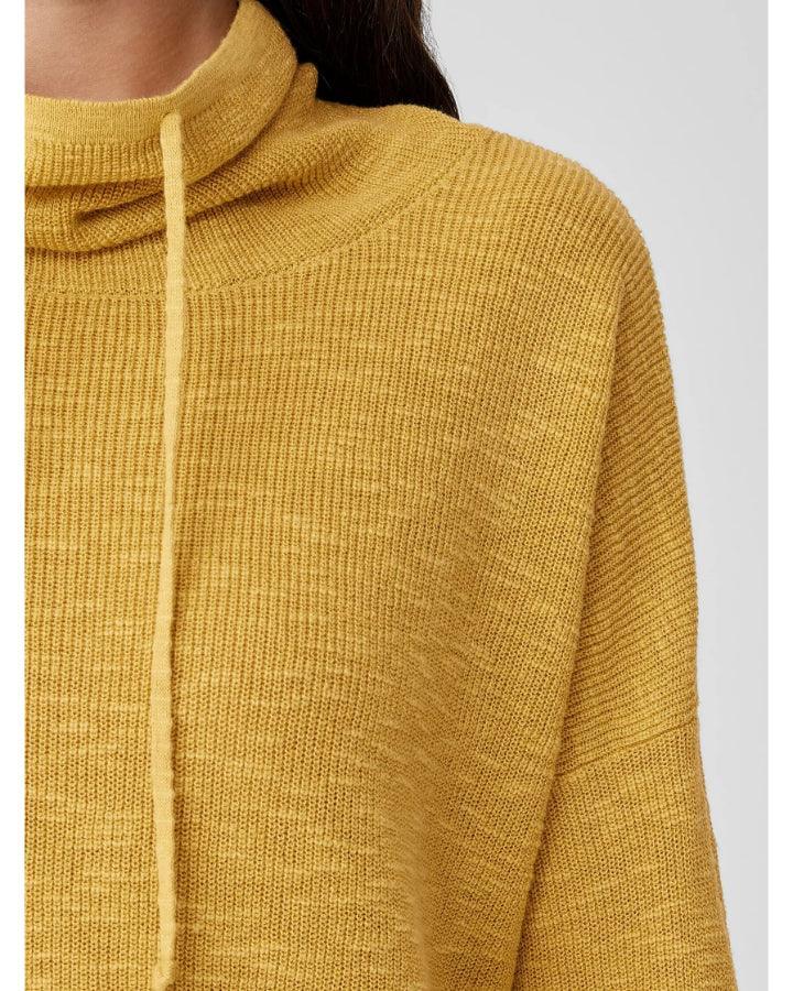 Eileen Fisher - Organic Linen Cotton Slub Funnel Neck Top
