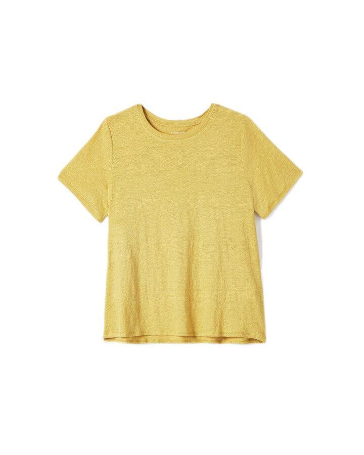 Eileen Fisher - Organic Linen Jersey Crew Neck Tee